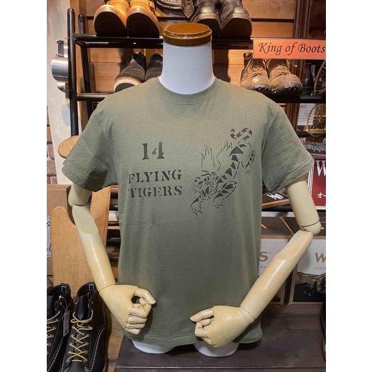 バズリクソンズ/BUZZ RICKSON'S Tシャツ BR79754 POST EXCHANGE T-SHIRT "FLYING TIGERS" | BUZZ RICKSON'S