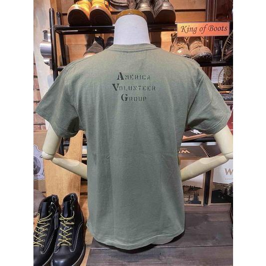 バズリクソンズ/BUZZ RICKSON'S Tシャツ BR79754 POST EXCHANGE T-SHIRT "FLYING TIGERS" | BUZZ RICKSON'S | 01