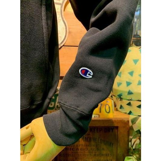 チャンピオン/Champion ジャケット C5-E002 MADE IN USA リバースウィーブ(赤タグ)スナップスウェットシャツ(12.5oz) BLK | Champion | 02
