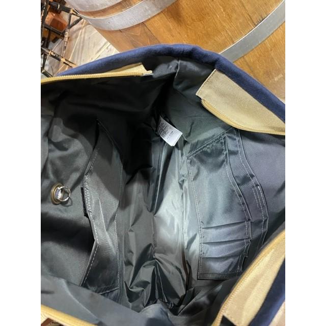 チャムス/CHUMS トートバッグ CH60-3232 N016 Tote Bag Sweat Nylon[Navy/Beige] | CHUMS | 02