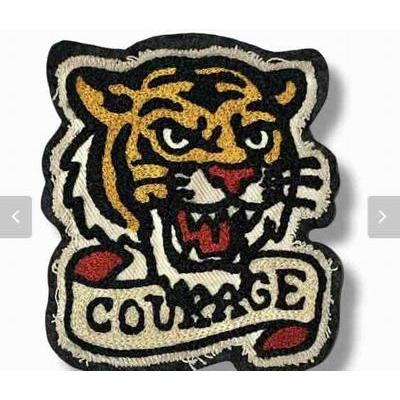 ライオット/RIOTT ワッペン “COURAGE” PATCH | 