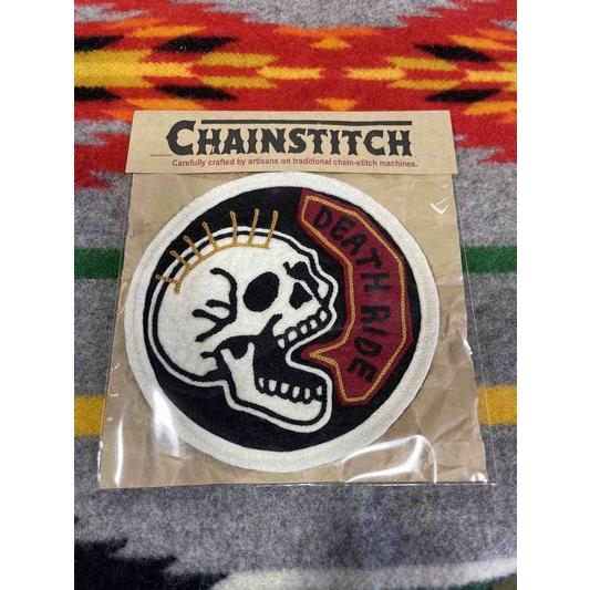 ライオット/RIOTT ワッペン “DEATH RIDE” FELT PATCH | 
