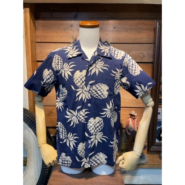 デュークカハナモク/DUKE KAHANAMOKU DK37811 COTTON HAWAIIAN SHIRT “DUKE'S PINEAPPLE” | DUKE KAHANAMOKU