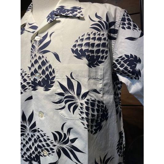 デュークカハナモク/DUKE KAHANAMOKU DK37811 COTTON HAWAIIAN SHIRT “DUKE'S PINEAPPLE” WH | DUKE KAHANAMOKU | 02