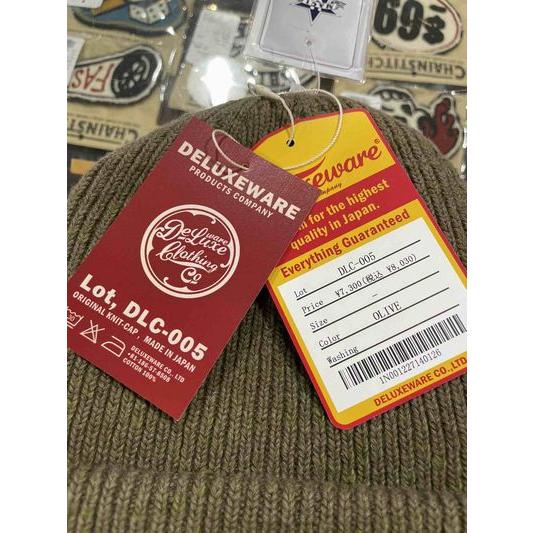 デラックスウエア/Deluxeware ニットキャップ DLC-005[KNIT CAP] OLV | DELUXEWARE | 02