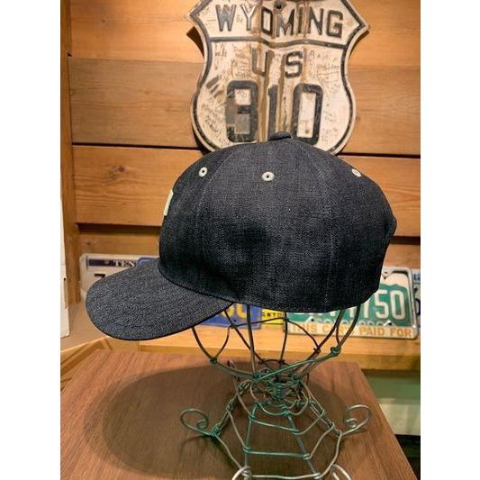 フルカウント/FULLCOUNT キャップ 6843 6Panel Denim Baseball Cap 'F' Patch |  | 02