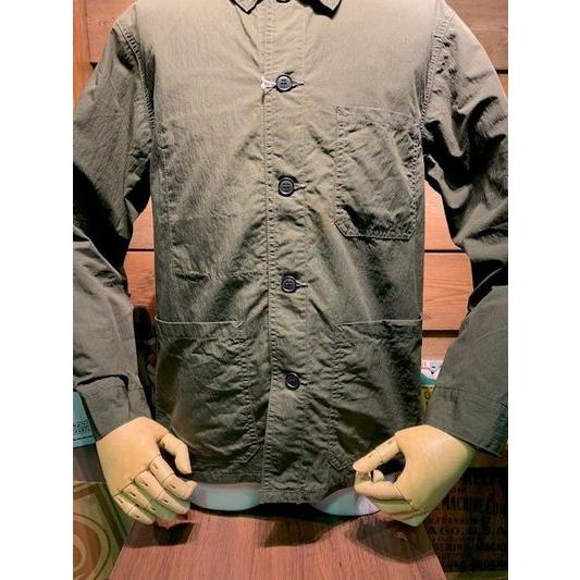 FOBファクトリー/F.O.B. FACTORY ジャケット F2394 FRENCH SHIRTS JK OLV | FOB FACTORY | 02
