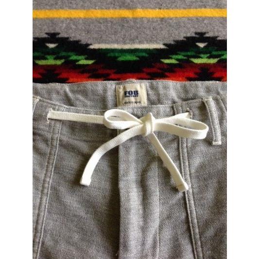 エフオービーファクトリー/F.O.B FACTORY ショートパンツ F4147 RELAX BAKER SHORTS GRY | FOB FACTORY | 03