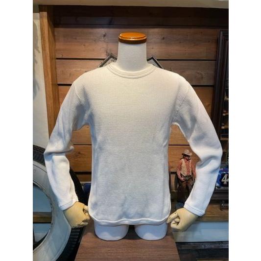 フルカウント/FULLCOUNT サーマル 5964 Heavyweight Waffle Longsleeve T Shirt WH | FULLCOUNT