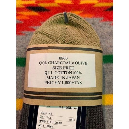 フルカウント/FULLCONUT ソックス 6866 MELUNGE SOCKS(SHORT) CH | FULLCOUNT | 02