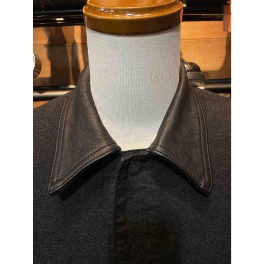 フルカウント/FULLCOUNT カバーオール 【26AW】GFC2001 Leather Collar Denim Chore Jacket | FULLCOUNT | 02