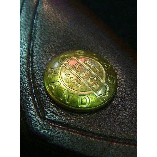 GLAD HAND グラッドハンド GH LEATHER KEY CASE SINGLE [BROWN] | GLAD HAND | 02