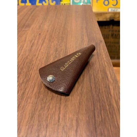 GLAD HAND（グラッドハンド） キーケース LEATHER KEY CASE SINGLE BRN