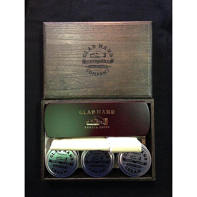 GLAD HAND グラッドハンド GH Co.-S01 GH SHOE CARE-CREAM SET | GLAD HAND