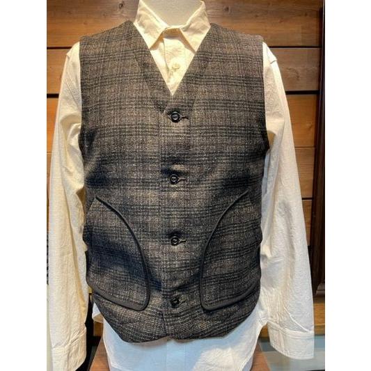DALEE’S / ベスト/15.5/ウール/BRW/チェック/30s Greco Vest ダリーズ＆コー（DALEE'S&Co） ダリーズ/DALEE'S & CO ベスト Greco