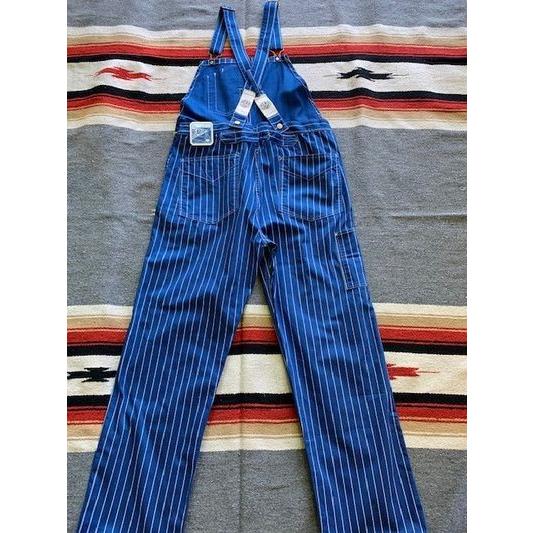 ヘッドライト/HEADLIGHT オーバーオール HD41844 9oz WABASH STRIPE LOW BACK OVERALLS｜magic-u｜02