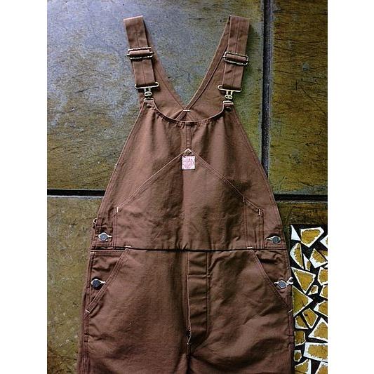 ヘッドライト/ＨＥＡＤＬＩＧＨＴ オーバーオール HD41583 13oz.BROWNDUCK OVERALLS｜magic-u｜03