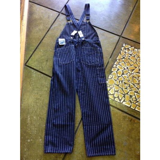 ヘッドライト/HEADLIGHT　オーバーオール HD41631 8oz SPECIAL WOVEN STRIPE DENIM LOW |  | 01