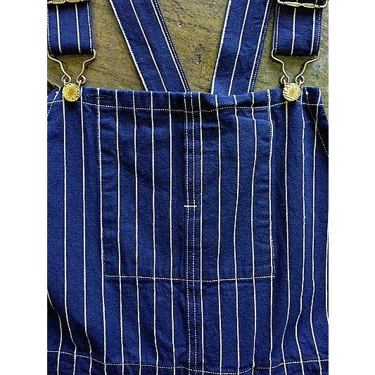 ヘッドライト/HEADLIGHT　オーバーオール HD41631 8oz SPECIAL WOVEN STRIPE DENIM LOW |  | 02