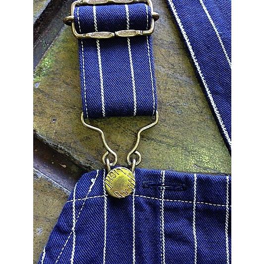 ヘッドライト/HEADLIGHT　オーバーオール HD41631 8oz SPECIAL WOVEN STRIPE DENIM LOW |  | 04