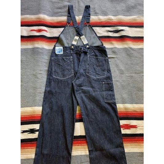 ヘッドライド/HEADLIGHT オーバーオール HD41930 9.5oz BLUE DENIM LOW BACK OVERALLS | HEAD LIGHT | 01
