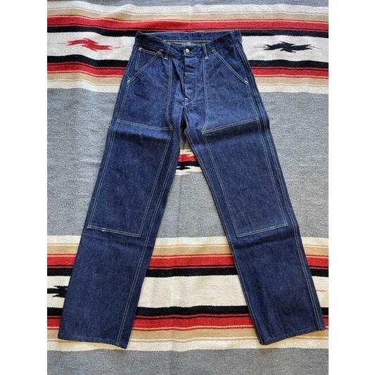 ヘッドライト/HEADLIGHT ワークパンツ HD42350 10oz. BLUE DENIM DOUBLE FRONT DUNGAREES | HEAD LIGHT