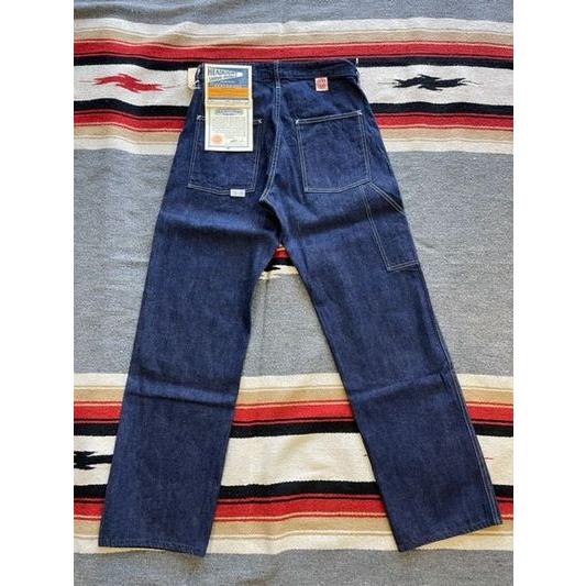 ヘッドライト/HEADLIGHT ワークパンツ HD42350 10oz. BLUE DENIM DOUBLE FRONT DUNGAREES | HEAD LIGHT | 01