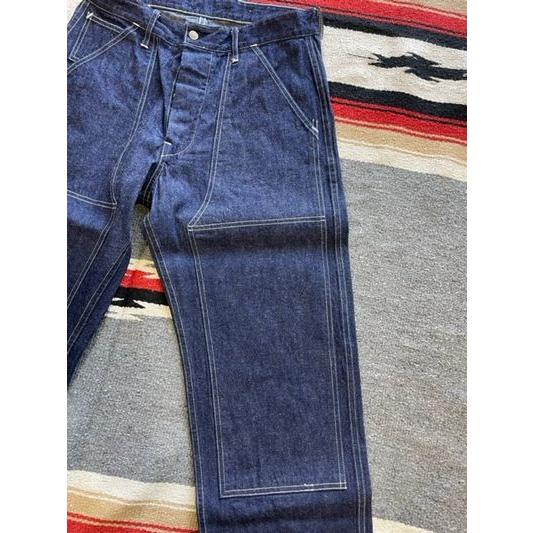 ヘッドライト/HEADLIGHT ワークパンツ HD42350 10oz. BLUE DENIM DOUBLE FRONT DUNGAREES | HEAD LIGHT | 02