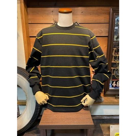 ウエストライド/WESTRIDE ロンT 24SS HEAVY NARROW BORDER LONG TEE