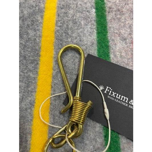 デラックスウエア/Deluxeware(Fixum & Logs) キーホルダー HOOK HOLDER.L BRASS | DELUXEWARE | 02