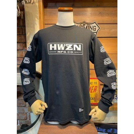 ハウゼンブロス/HWZNBROSS X RULER ロンT HR W-ICON L/S TEE SHIRTS 