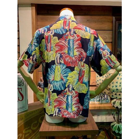 SUN SURF サンサーフ アロハシャツ フラダンサー MサイズM32855