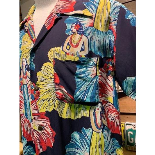 サンサーフ　SUN SURF アロハシャツ M SUN SURF サンサーフ レギュラー ハワイアン シャツ アロハ