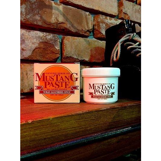 LEATHER MAINTENANCE　HORSE OIL　“MUSTANG PASTE” レザーメンテナンス　ホースオイル　マスタングペースト | 