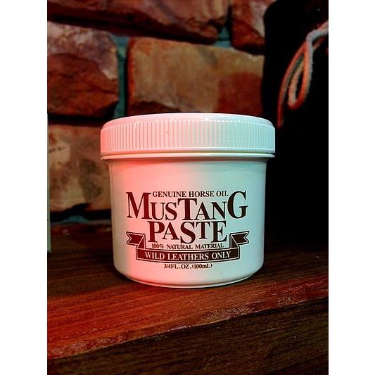 LEATHER MAINTENANCE　HORSE OIL　“MUSTANG PASTE” レザーメンテナンス　ホースオイル　マスタングペースト |  | 01