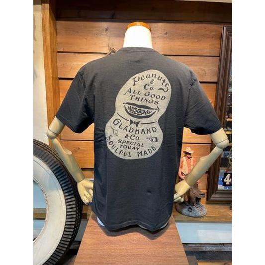 【Peanuts & Co × GLADHAND & Co.】- 03 Tシャツ Mr,SMILEY - S/S T-SHIRTS BLK | GLAD HAND
