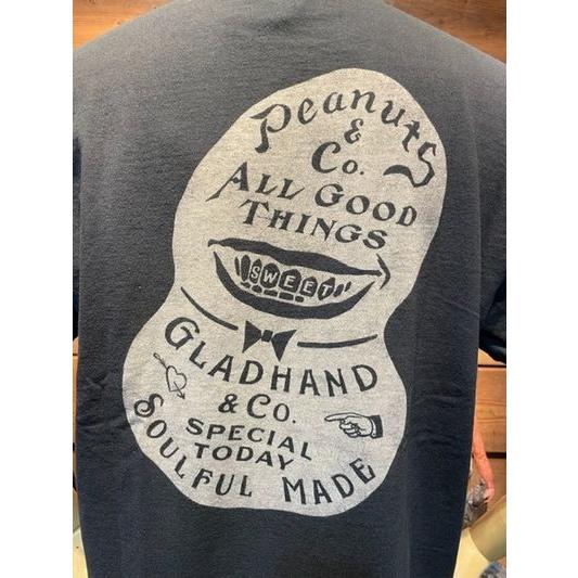 【Peanuts & Co × GLADHAND & Co.】- 03 Tシャツ Mr,SMILEY - S/S T-SHIRTS BLK | GLAD HAND | 02