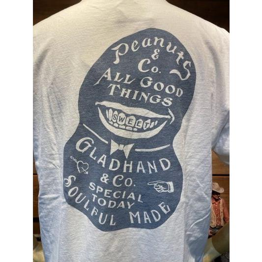 【Peanuts & Co × GLADHAND & Co.】- 03 Tシャツ Mr,SMILEY - S/S T-SHIRTS WH | GLAD HAND | 02