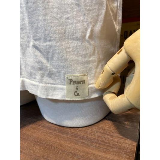 【Peanuts & Co × GLADHAND & Co.】- 03 Tシャツ Mr,SMILEY - S/S T-SHIRTS WH | GLAD HAND | 03