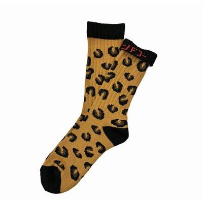 チンアンドコー/ching & co. ソックス <NEW> "LEOPARD -beige- " Socks | 