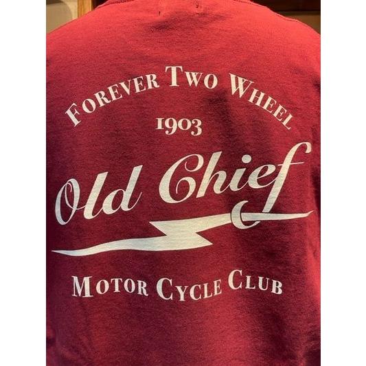 オールドチーフ/Old Chief Tシャツ Short Sleeve Tee Shirt TV 【バーガンディー】 |  | 02