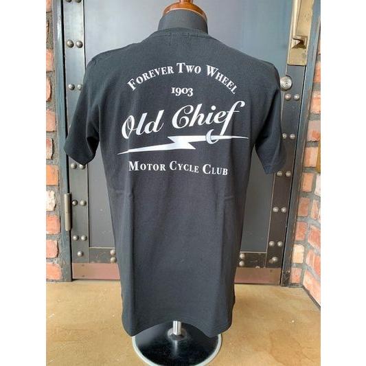 オールドチーフ/Old Chief Tシャツ Short Sleeve Tee Shirt TV 【BLACK】 | 