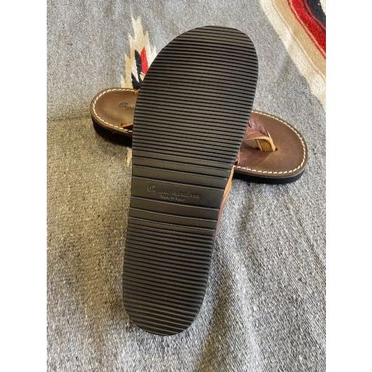 オーガニックハンドルーム/Organic Handloom サンダル OH021493 シュリンクレザーサンダル BR | Organic handloom | 03