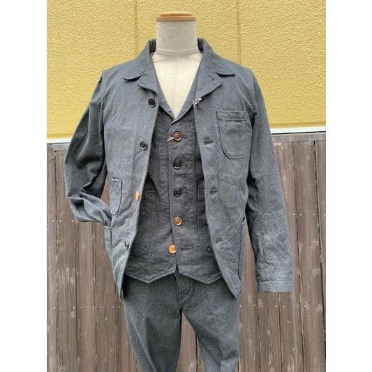 オルゲイユ/ORGUEIL 3ピース OR-4012 Sack Jacket、OR-4009 Gilet、OR-1002 Classic Low Waist Trousers |  | 01