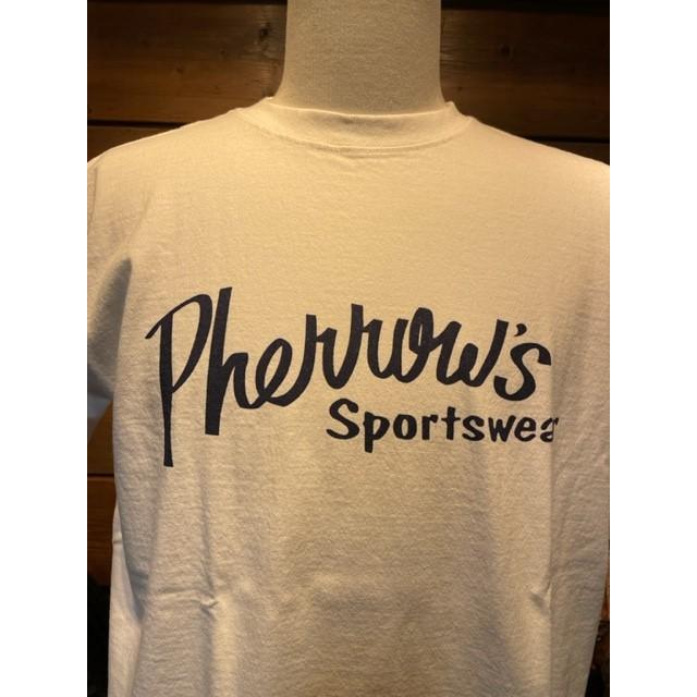 フェローズ/PHERROW'S Tシャツ PT1 ブランドロゴ 定番 Tシャツ プリントT WH | Pherrow's | 02