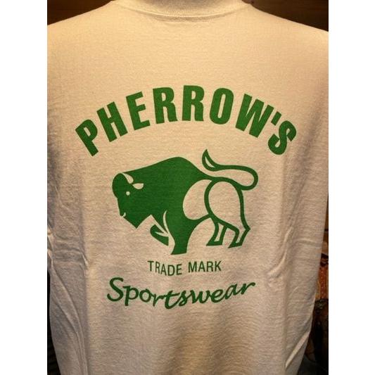 フェローズ/PHERROW'S Tシャツ PT2 ブランドロゴ バッファロー 定番 Tシャツ プリントT WH | Pherrow's | 02
