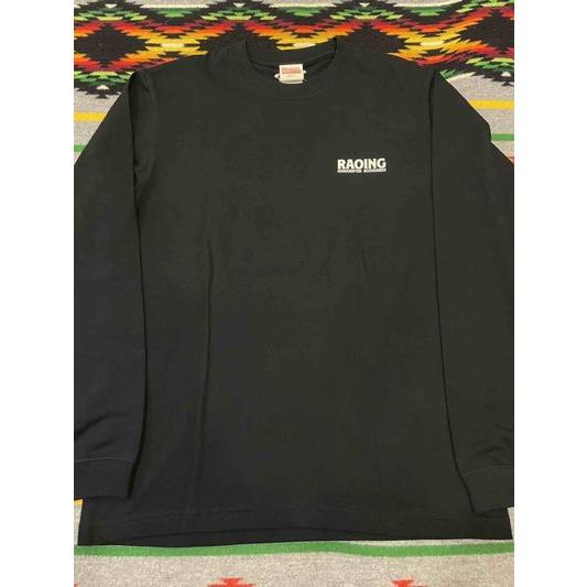 ローイング/RAOING ロンT 別注 RAOING LONG SLEEVE TEE BLK |  | 01