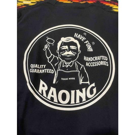 ローイング/RAOING ロンT 別注 RAOING LONG SLEEVE TEE BLK |  | 02