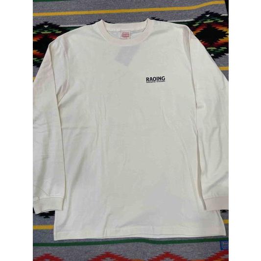 ローイング/RAOING ロンT 別注 RAOING LONG SLEEVE TEE WH |  | 01