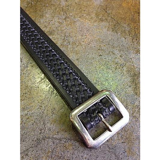 レインボーカントリー/RAINBOW COUNTRY ベルト LEATHER CARVING SINGLE PIN BELT RCL-60011 BK |  | 01